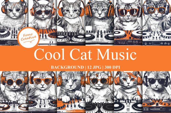 Cool Cat Music Backgrounds: Setting the Stage for Your Designs