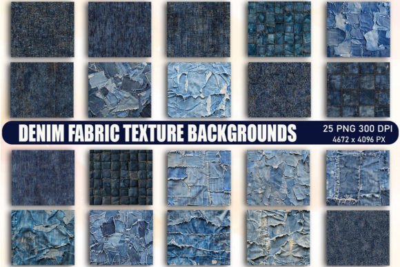 Denim Texture Backgrounds: Authentic Fabric Backdrops