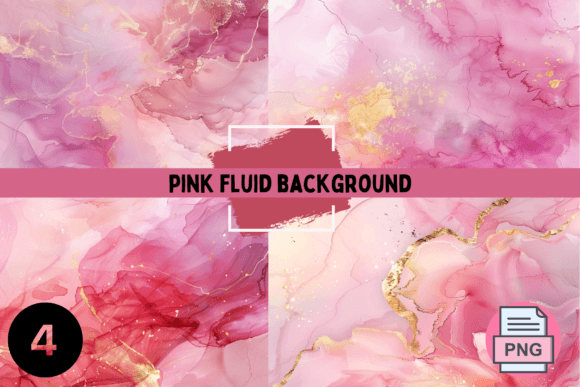 Elevating Design with Pink Fluid Backgrounds
