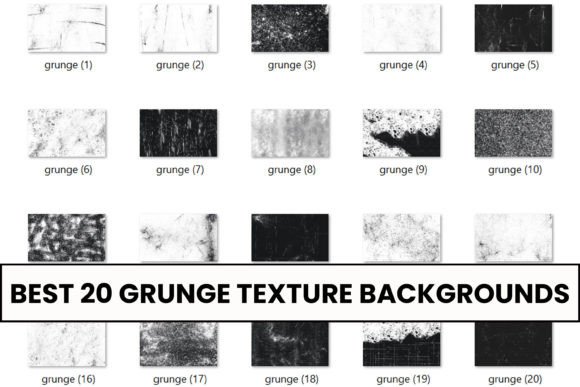 Raw, Authentic Design: Using 20 Grunge Texture Backgrounds