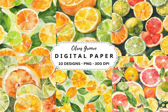 Refresh Your Visuals: Mastering Citrus Groove Digital Backgrounds