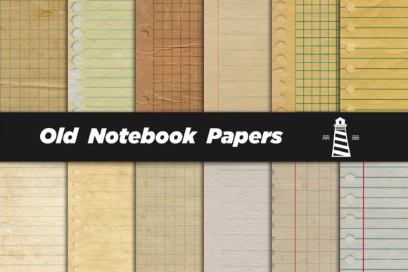 Timeless Texture: Using Vintage Notebook Backgrounds in Design