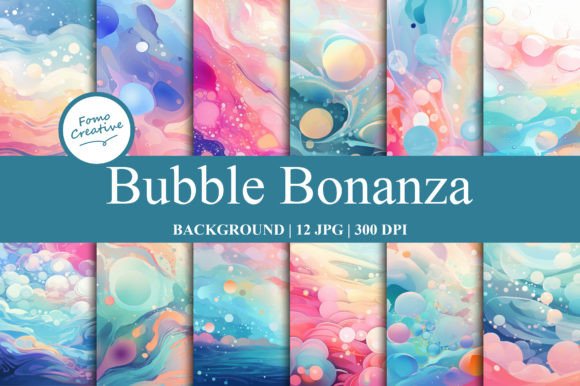 Unleashing Playful Energy with Bubble Bonanza Backgrounds