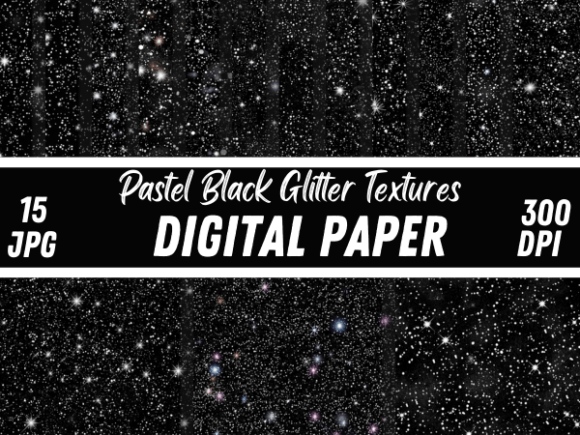 Why Pastel Black Glitter Paper Backgrounds are a Designer's Secret Weapon